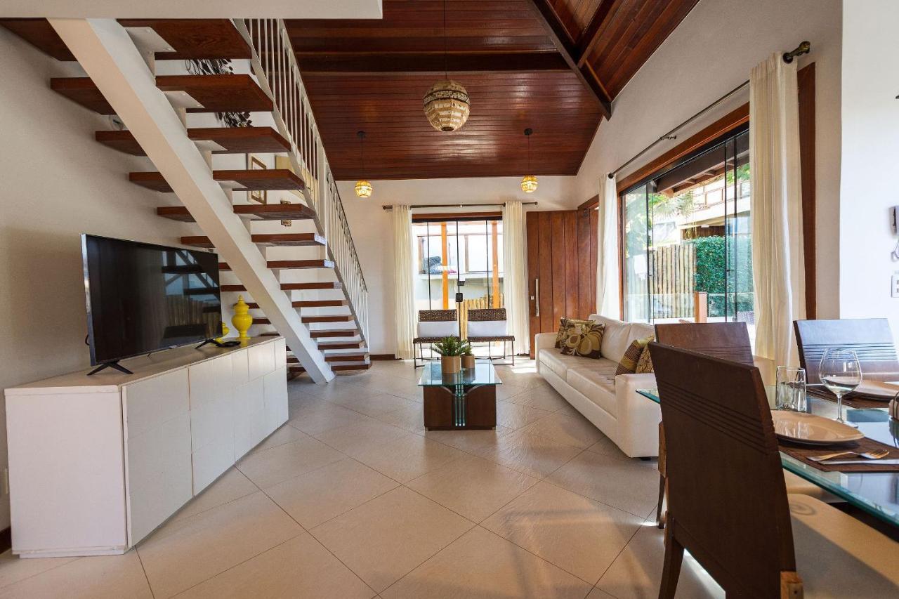 Casa espetacular entre Geribá e Ferradurinha - WIFI 200MB - Piscina do codomínio - 700 m da praia - Garagem - 4 Suites - Área gourmet privativa - Cozinha equipada - Área kids - Portaria 24h - Ar condicionado Búzios Exterior foto